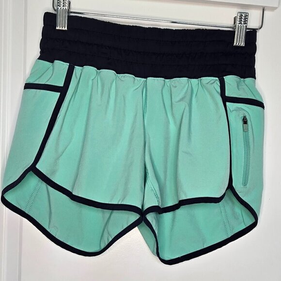 Lululemon Tracker Short II *4-way Stretch - 6 Menthol / Inkwell - Picture 3 of 6